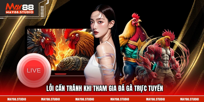 Lỗi cần tránh khi tham gia đá gà trực tuyến
